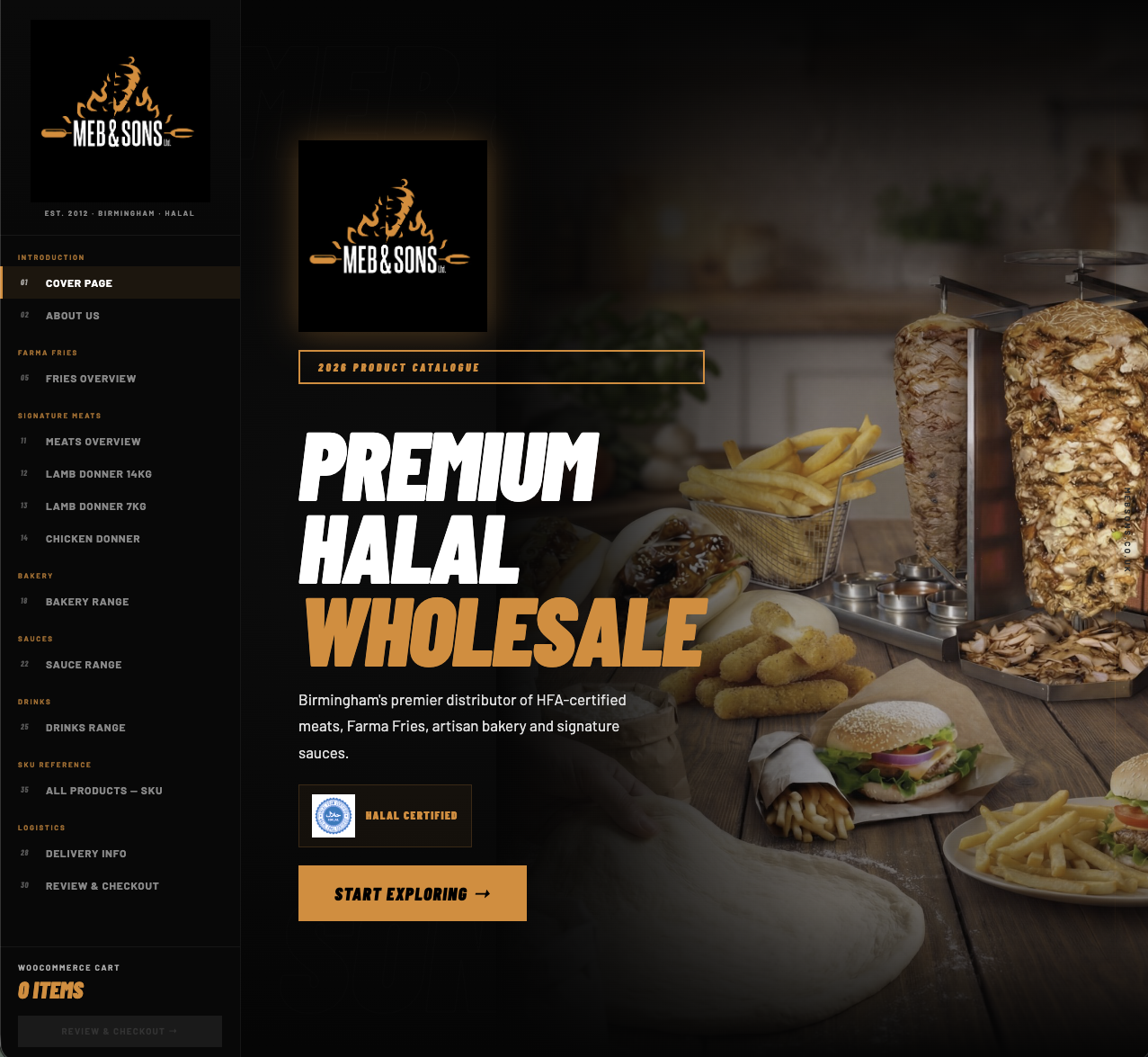 Meb & Sons Digital Catalogue